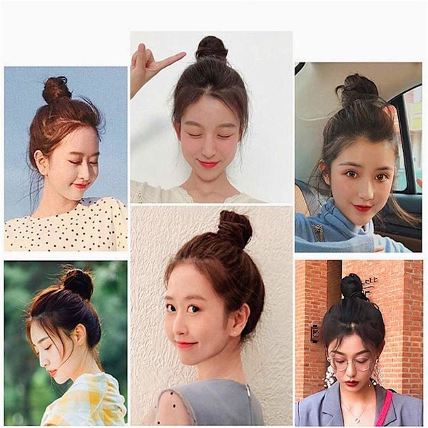 Clip in Messy Bun Messy Hair Bun Hair Tie Extension Claw Clip for Women Ladies Girls