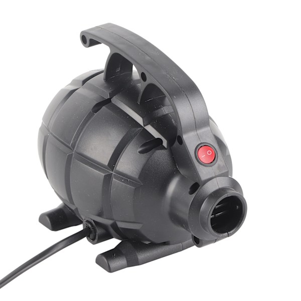 Luftpumpe 17000pa 600W Høytrykks Høykapasitets Multifunksjons Elektrisk Pumpe for Oppblåsbare Luftmadrasser (EU-kontakt (AC 220‑240V) )