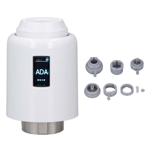Smart Radiator Termostatventil WiFi Digital Elektrisk Oppvarming Hjemtemperaturregulator for Tuya APP-kontroll