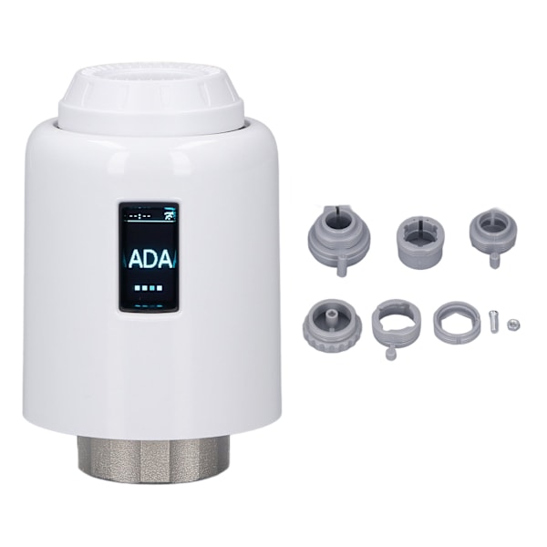 Smart Radiator Termostatventil WiFi Digital Elektrisk Opvarmning Hjem Temperaturregulator til Tuya APP Kontrol