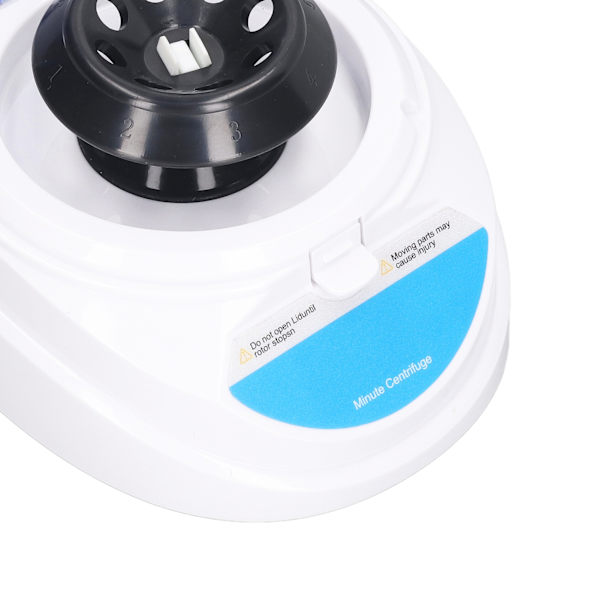 Mini Centrifuge Maskine 7000RPM Bærbar Bordplade Centrifuge med 2 Rotorer til Laboratorier 100‑240V EU Stik