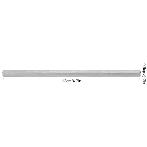 4101‑0006‑0120 Φ 60mm Rund Stålstang Universal Akselstang for DIY Robotikk