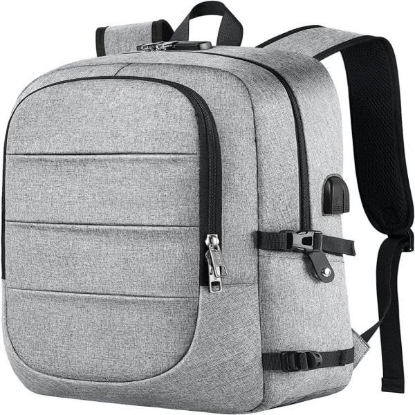 Stöldskyddad bärbar ryggsäck för 17,3-tums bärbara datorer, Business,