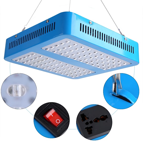 1000W LED Vækstlys Fuld Spektrum til Tætte Blomster Hydroponics Indendørs Drivhus US