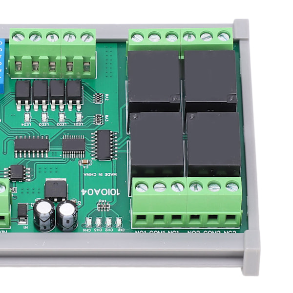 RS485 Relæmodul 4 Kanaler RTU PCB Kortsæt med Hus Industrielle Kontrolkomponenter DC24V