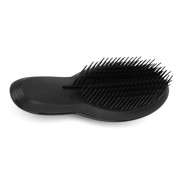 Bærbar Luftpute Krøllete Rett Hår Styling Hårklippingskam Hodebunnsmassasje Kam Svart