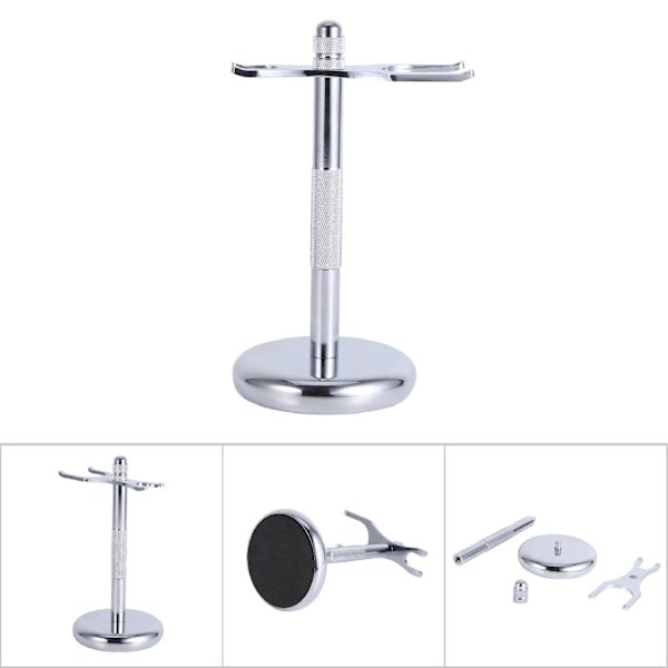 1Pc New Stylish Alloy Shaving Brushes Tool Stand Rack Frame Holder Support 3#