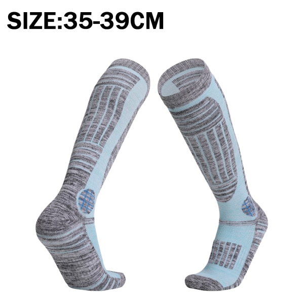 Ski Socks 2 Pairs Pack for Skiing, Snowboarding, Outdoor Sports