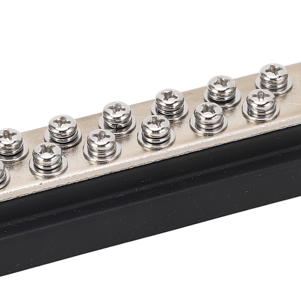 12-punkts strømfordelingsblok 2 x M6 terminalstuds terminalbusbar til RV Marine