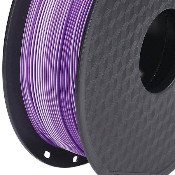 3D Printer PLA Filament Dobbelt Farve Lilla Hvid Pæn Ledningsføring Glat Udskrivning Silkeglans Printer Filament