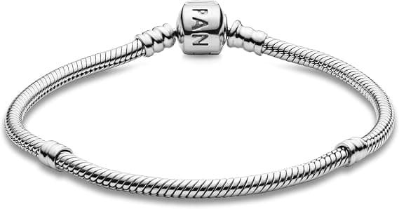 Smycken Ikoniska Ögonblick Ormkedja Berlock Sterling Silver Armband