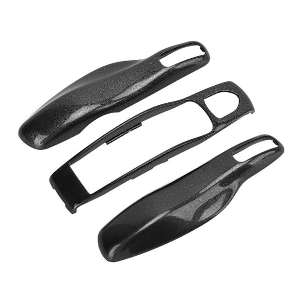 Nøglefob Cover Shell Beskytter Bil Modificering Udskiftning til Panamera Cayenne MACAN Boxster Cayman 911 718 Antracitgrå