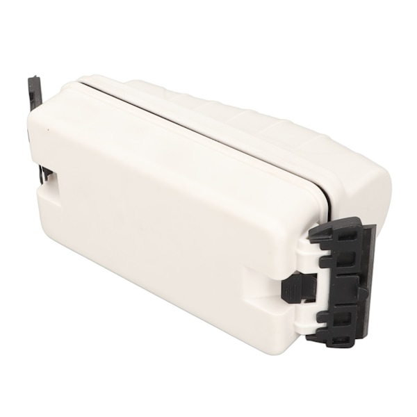 Magnetisk Akvarium Borste Dubbelblad Stark Magnetisk Självflytande Ergonomisk Fisktank Magnetisk Alger Skrapa Vit
