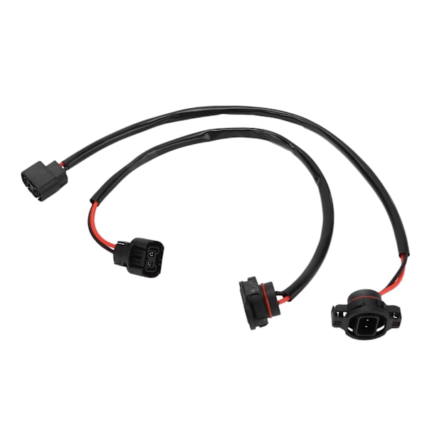 2 stk 5202/H16 Hann til Hunn Ledningsnett Universal Wire Connector Adapter for Bil Frontlys Tåkelys 12V‑24V