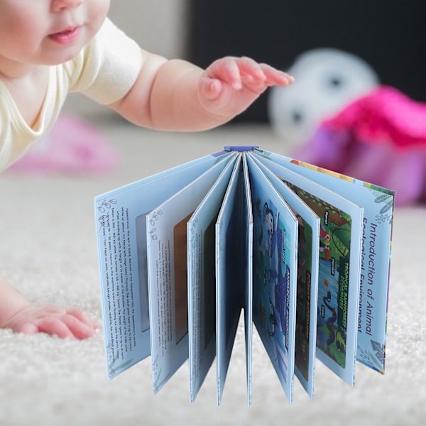 3D Encyklopedisk Bok Tredimensjonal Dyrekunnskap Kognisjonsutvikling Barn Lesing 3D Bok