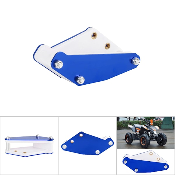 Aluminium Motorcykel Stativ Paddock Forhjulsklodse til ATV'er Blå