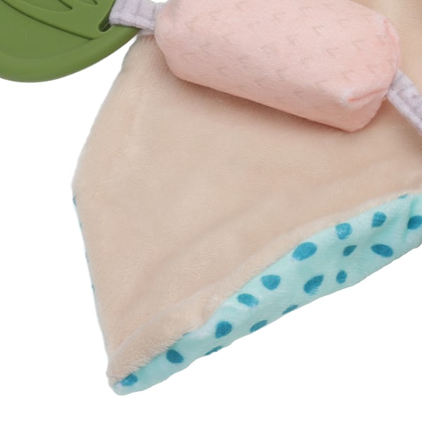 Plush Babyvognleke med Interessant Lyd Myk Lett Baby Håndrasle Leke for Hjem Bil Reiser Sommerfugl