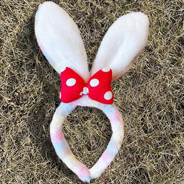 Påskehare pandebånd med kanin ører kostume Sløjfe Kanin øre ha