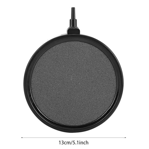 Svart Sandstein Akvarium Diffusor Reaktor Luftsten Skive Erstatning for Akvatiske Fisker Tank Plant 13CM