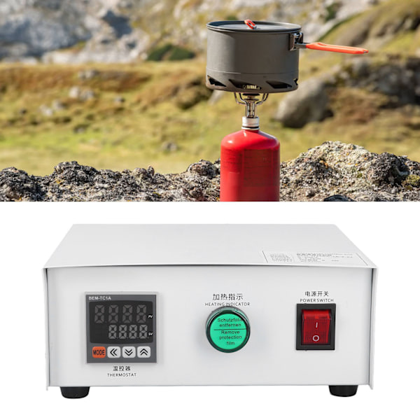 Temperaturregulator PID Temp Kontrolboks Digital Display Termostat M6 AC220V 1 meter / 3.28ft