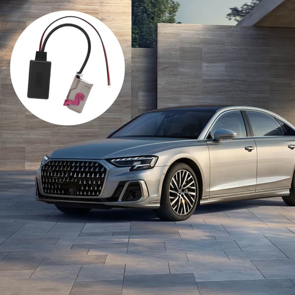 Bil Bluetooth AUX Modul 32Pin Stik Trådløs Erstatning for A3 A4 A6 A8 R8 TT RNS‑E