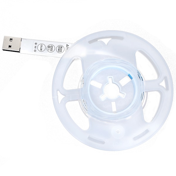 1m 5050LED Strip Lights USB-driven belysning med 3-knapps kontroll TV-bakgrundsdekor