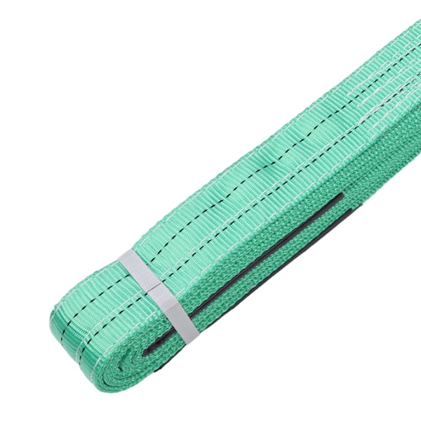 Lyftlyftband 6M 2T Lastbärande Förstärkt Loop Polyester Hög Styrka Riggning Lyftband för Kran Hiss