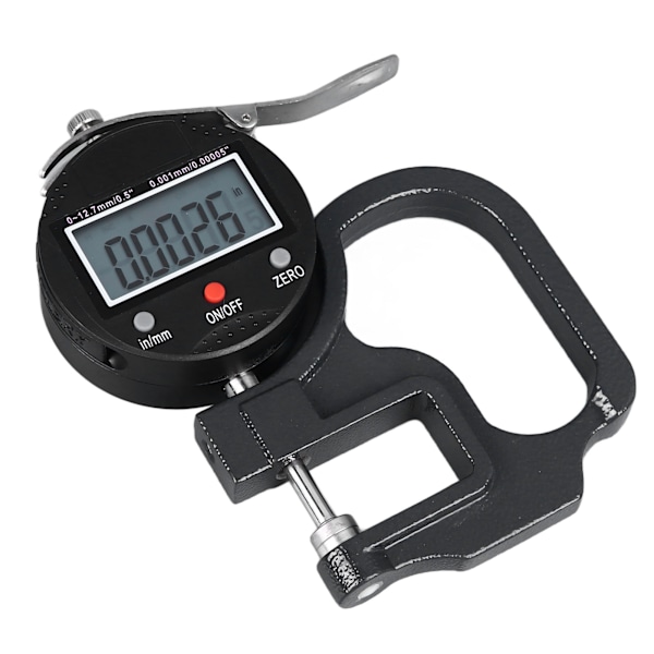 Digital tjockleksmätare elektronisk mikrometer hög noggrannhet tjockleksmätare 0,001 mm upplösning