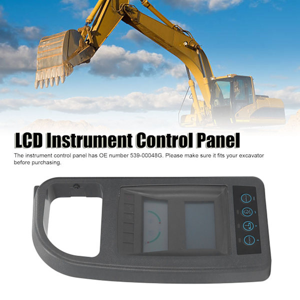 LCD-instrumenttiohjauspaneeli 539‑00048G PC joustava näppäin Kaivinkoneen tarvikkeet Daewoo Doosan SOLAR DH220 7