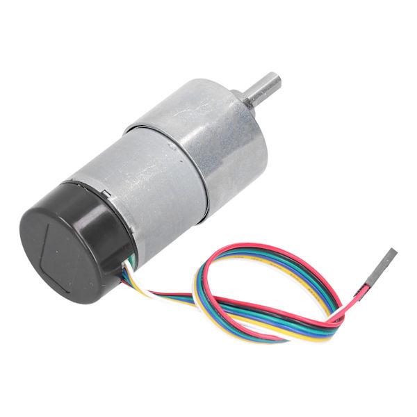 JGB37‑3530 DC12V Encoder Metallgir Motor Hastighetsreduksjon Høy Dreiemoment Encoder Gear Motor 6RPM