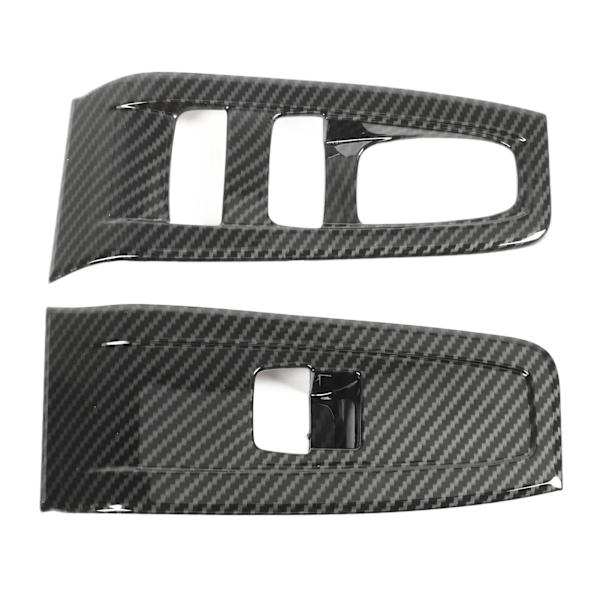 2 stk. Vindue Liftswitch Panel Trim Carbon Mønster Fint Tekstur Udskiftning til Subaru BRZ ZN8 ZD8 2022+