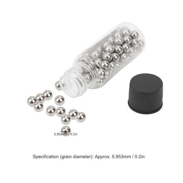Rostfria Stålkulor för Färg G1000 Hög Precision Industritillbehör 5.953mm