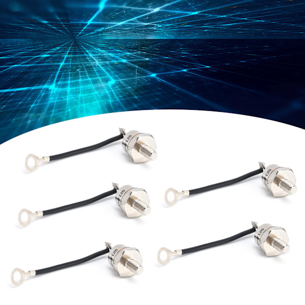 5Pcs Rectifier Diode Brass Spiral Module for Converter Power Supply Machine Control 40HF‑120