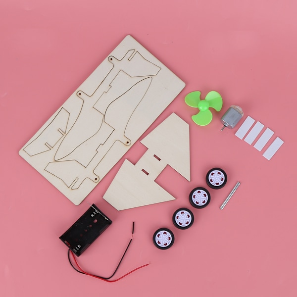 DIY Elektrisk Flygplansmodell - Utbildningsleksak för Studenter, Vetenskapligt Experiment, Montering av Flygplan