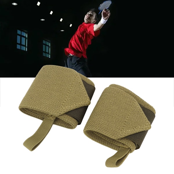 Handledsstöd för tyngdlyftning Nylon Andningsbart Justerbart Handledsstöd Kompressionsbandage med tumögla för gymträning Grön