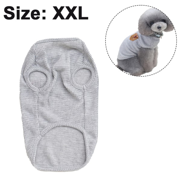 Summer Lightweight Pet Soft Breathable Stretchy Cats Dogs Tee