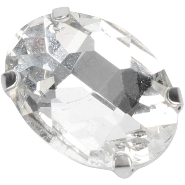 20 kpl Kynsiristillit Kiiltävät DIY Käsinommeltavat Kengän Koristeet Vaatteiden Tarvikkeet (18 x 13mm Soikea Muoto)