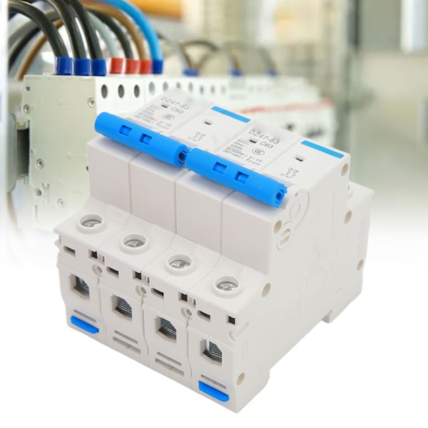 2P Interlock Circuit Breaker 4500A Breaking Capacity Dual Power Interlock Air Switch Transfer Switch 400V 63A