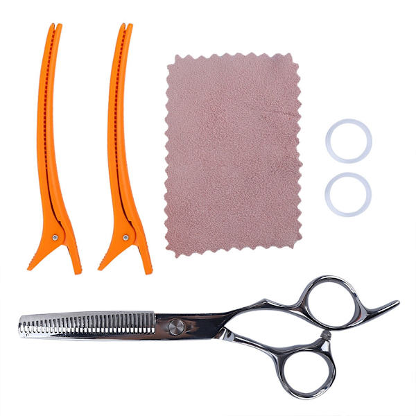 Professionella Hårklippningssaxar Set Familj Salong Barberare Saxar Hårstyling Verktygssats #2