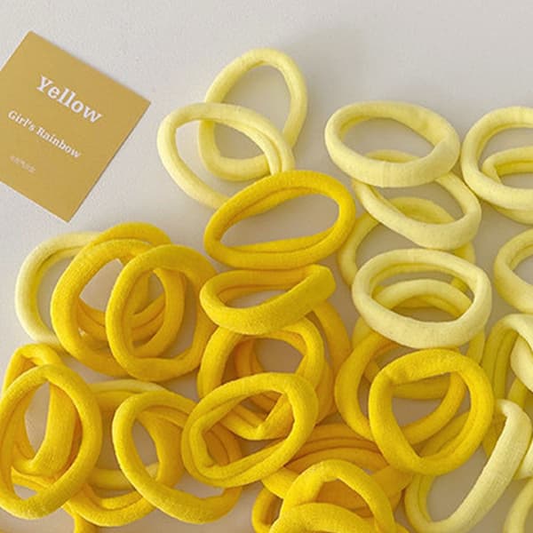 50 st Hårband Elastiskt Mjuk Sammet Hög Stretch Håraccessoarband för Dejting Kontor
