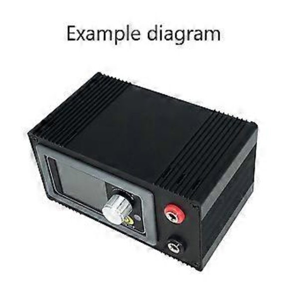Aluminiumslegering Multiple Interfaces DIY Shell Kit til XYH3606 CNC DC Buck Boost Converter