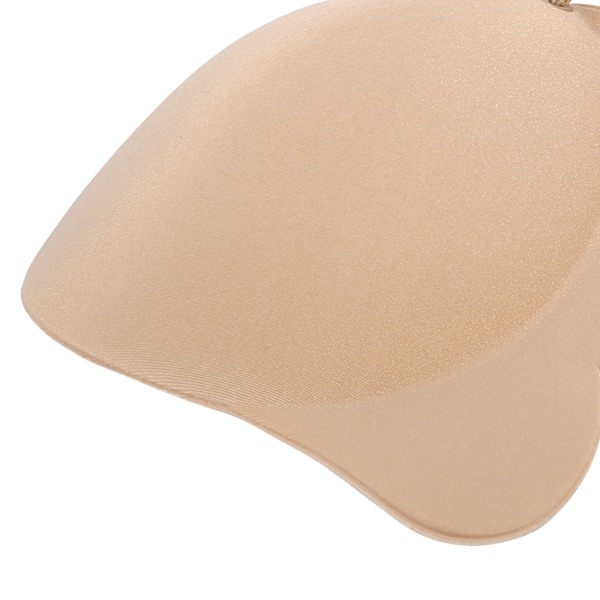 Silicon Strapless BH Trådlös Push Up Enstycke Rygglös BH för Kvinnor (Hudfärg A)