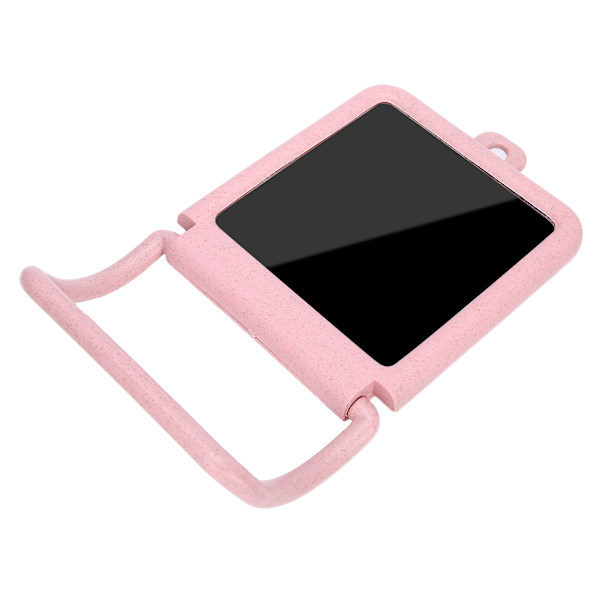 Makeup Kosmetik Spejle Fordbar Dobbelt Brug Badeværelse Skrivebord Stående Hængende Spejl Pink