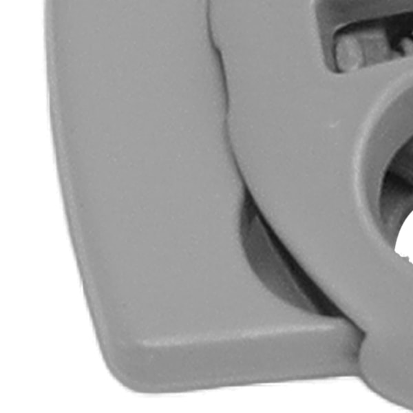 30 st Fjäderlås för Sladdar Zinklegering Hållbar Mångsidig Fjäder Toggle Stopper Fästelement för Dragsko Väskbyte Grå