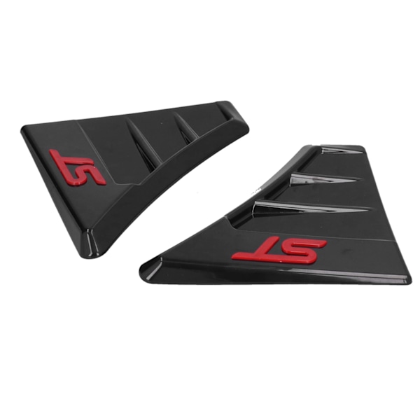Par Fender Side Vent Cover Trim til ST RS Style Modificeringstilbehør til Ford Focus MK 2 Rød
