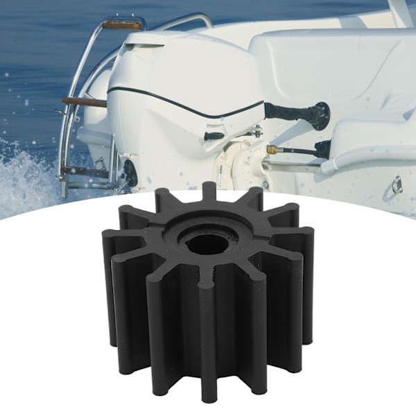 Vannpumpe Impeller 12 Blader Nylon Neopren Gummi Fleksibel for OMC King Cobra Sterndrives
