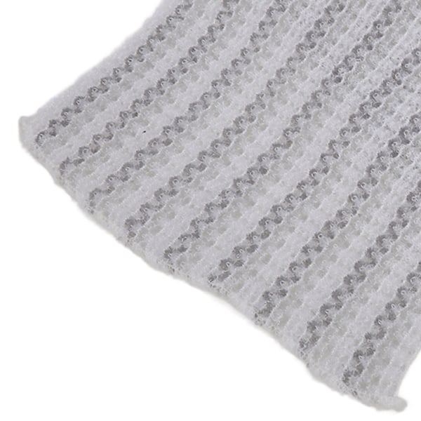 10 st Elastiska Badsvampar Nät Exfolierande Skrubbande Mjuk Nylon Skummande Badnät för Hem Grå