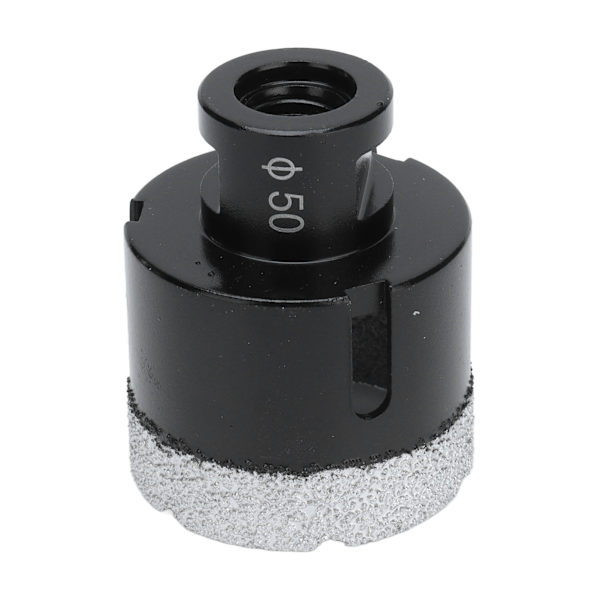 Vakuumlödda Diamantborrkronor Borr Hålsåg Öppnare för Marmor M14 Svart 50mm