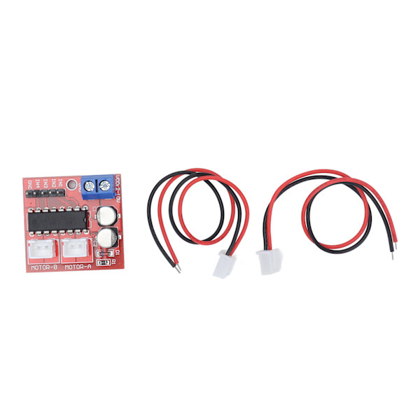 Askelmoottorin ohjain 2-suuntainen CW CCW kierto PWM nopeuden säätö Dual H-silta levy 2.5A