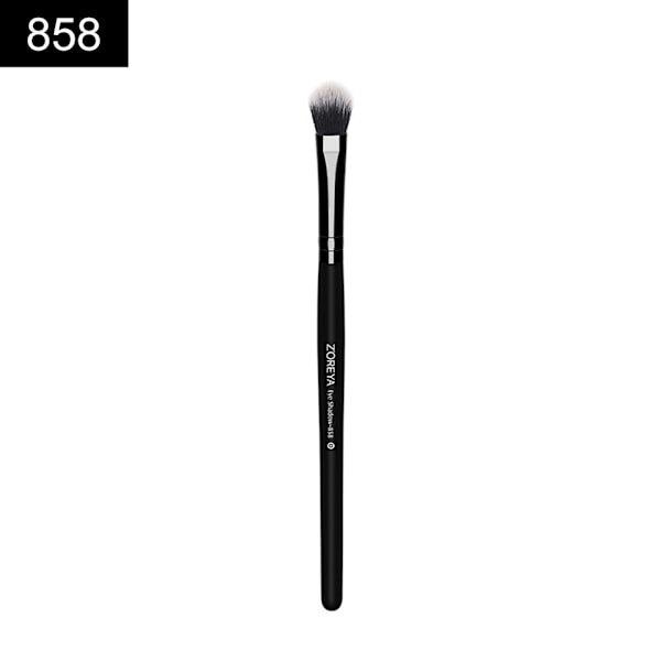 6 Typer HästHår Ögonskuggsborste Trähandtag Ögonmakeup Kosmetisk Borste (858)